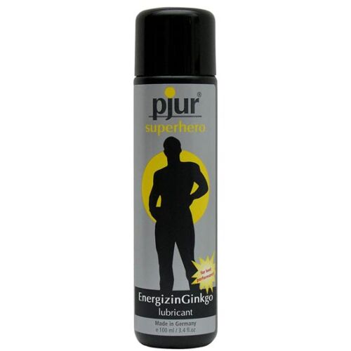 Lubrificante Pjur Superhero Glide 30 ml con Ginkgo energizzante