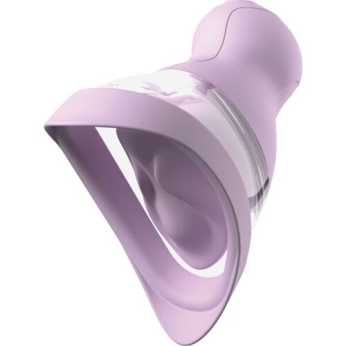 Pompa intima FANTASY FOR HER VELOURA TOUCH con aspirazione e vibrazione viola