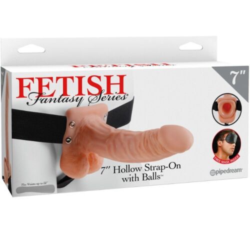 Extensor pene FETISH FANTASY SERIES 7 Hollow Strap-On con arnés