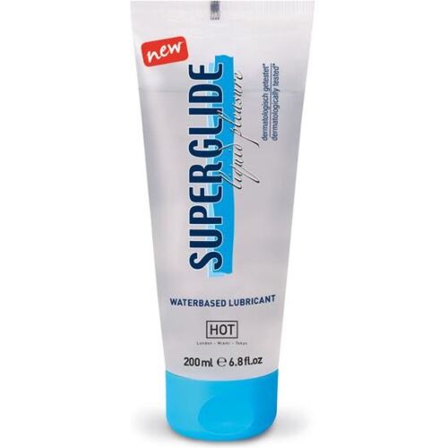 Lubrificante a base d'acqua HOT Superglide 200 ml
