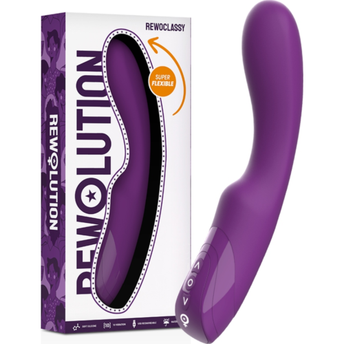 Vibratore Punto G REWOLUTION REWOCLASSY con vibrazioni profonde