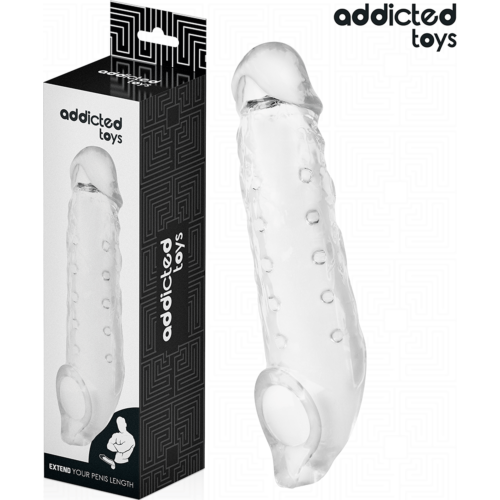 Fundas pene Addicted Toys M 27 cm con aumento di spessore