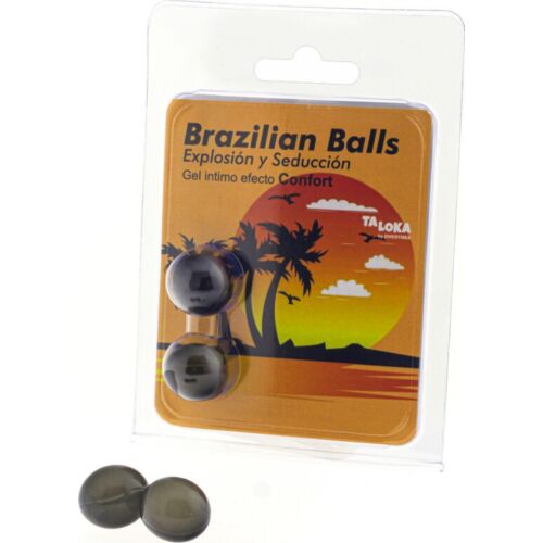 Bolas Brazilian Balls Taloka con lubrificante gel eccitante
