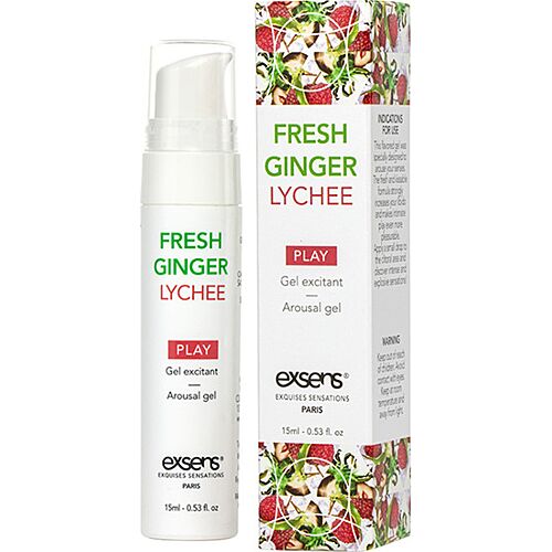 Gel Stimolante Exsens Fresh Ginger Litchi 15 ml