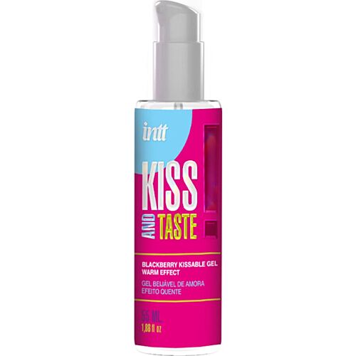 Gel Intimo INTT RELEASES con Effetto Caldo al Gusto di Mora