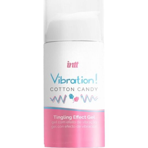 Gel Stimolante INTT 15 ml con Aroma di Zucchero di Cotone
