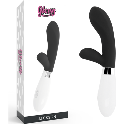Massaggiatore Rabbit GLOSSY JACKSON con 10 funzioni