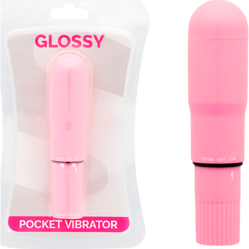 Vibratore tascabile GLOSSY | Silenzioso e resistente all'acqua