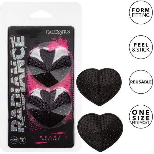 Pezoneras CalExotics Radiance a forma di cuore