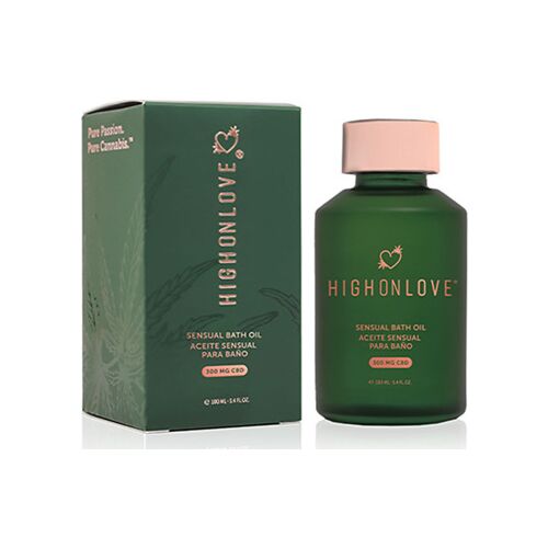 Olio da Bagno High On Love Sensual Bath Oil 300 mg CBD