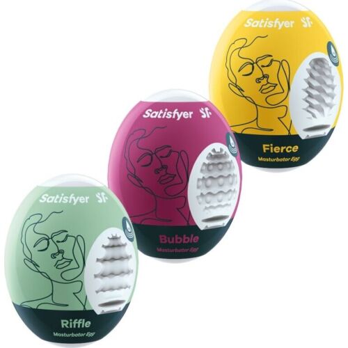Uova masturbatorie SATISFYER EGGS - Pack 3