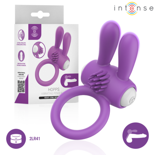 Anello vibrante INTENSE HOPPS con stimolazione clitoridea