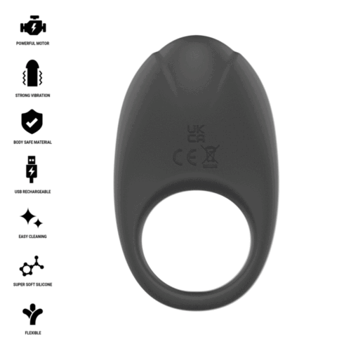 Anello Vibrante INTENSE Merlotte con Stimolazione Clitoridea