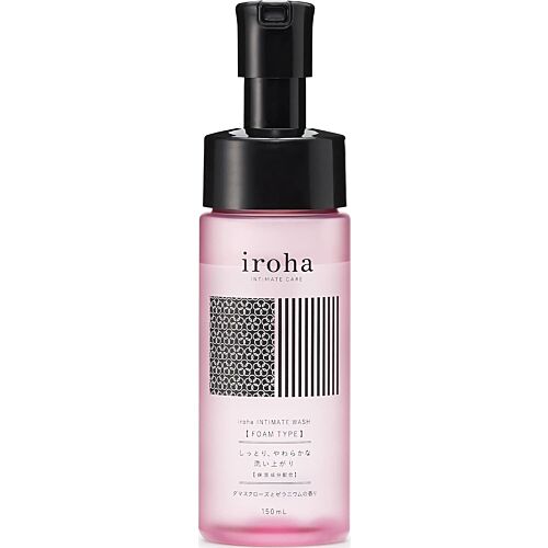 Sapone Intimo in Schiuma Iroha - Damask Rose & Geranium