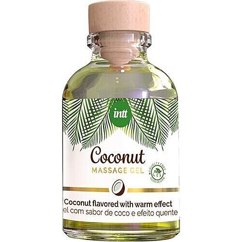 Gel per massaggi intimi vegano al cocco con effetto caldo 30ml