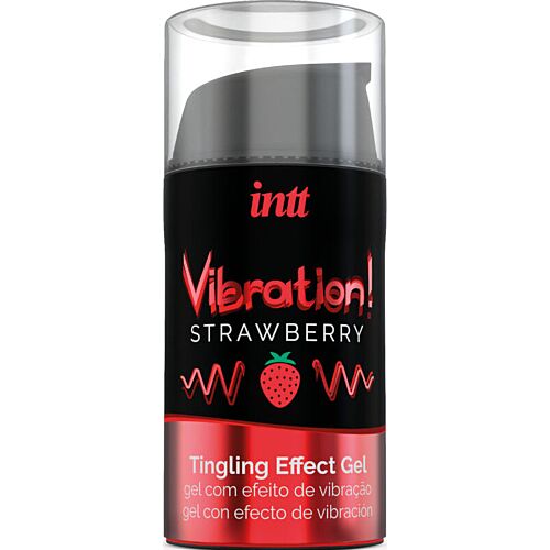 Gel Stimolante INTT Fragola 15 ml | Sensazioni Vibranti