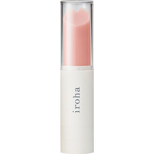 Vibratore Iroha Stick Liliac Pink White con forma di rossetto