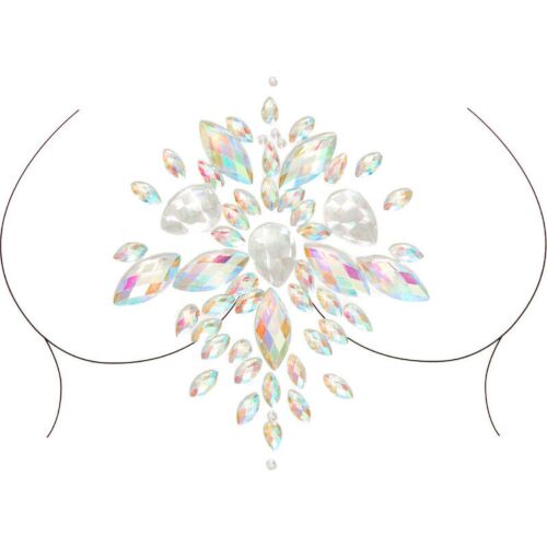 Gioiello Corpo Adesivo Leg Avenue Celestial con Strass Iridescenti