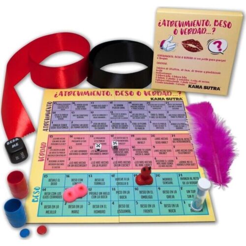 Gioco di sfida Diablo Picante - Bacio o verità per adulti