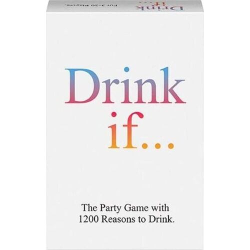 Gioco di coppia KHEPER GAMES DRINK IF con 1200 motivi