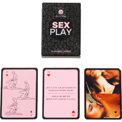 Gioco di carte erotico SECRETPLAY Sex Play per coppie