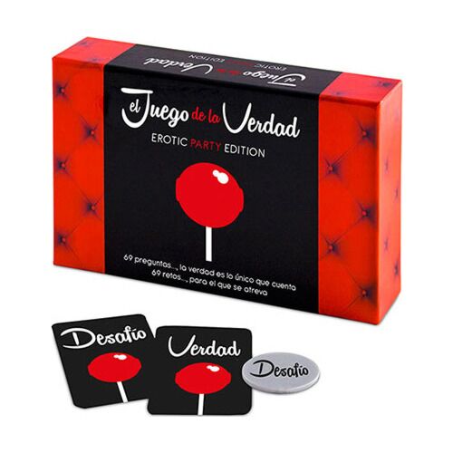 Gioco di società Tease & Please Party Edition con domande piccanti