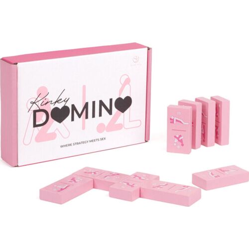 Gioco di legno Kinky Domino SECRETPLAY per serate piccanti
