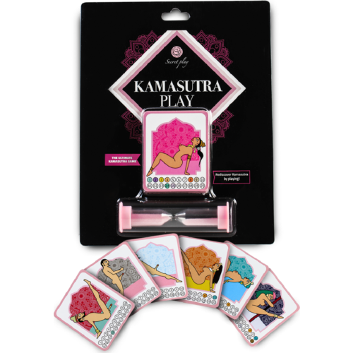 Gioco per coppie SECRETPLAY Kamasutra Play con 40 carte