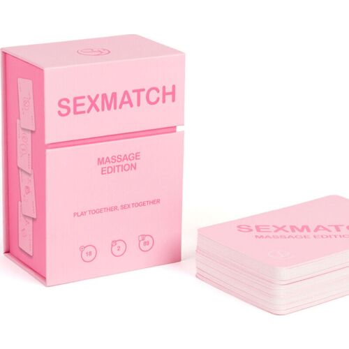 Gioco di coppia SECRETPLAY Sexmatch Massage Edition con sfide
