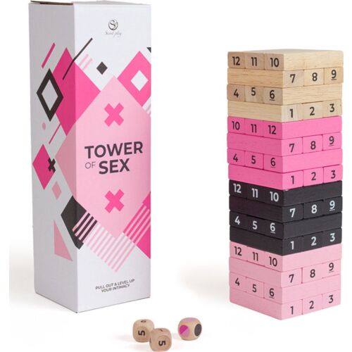 Gioco di coppia SECRETPLAY Tower of Sex con prove piccanti