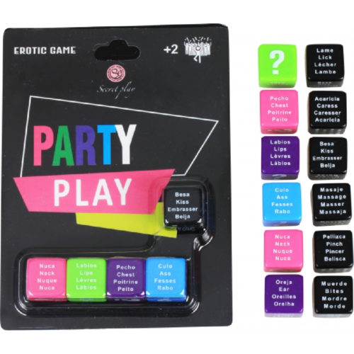 Gioco PARTY PLAY 5 Dadi SECRETPLAY per divertimento audace