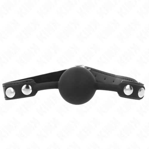 Mordaza KINK COLLAR & GAG Modello 1 con pallina di silicone