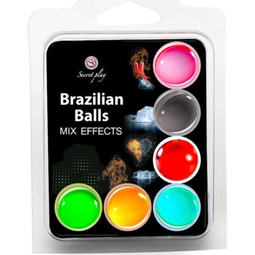 Bolas Brazilian Balls Secretplay Set 6 con Effetti Speciali