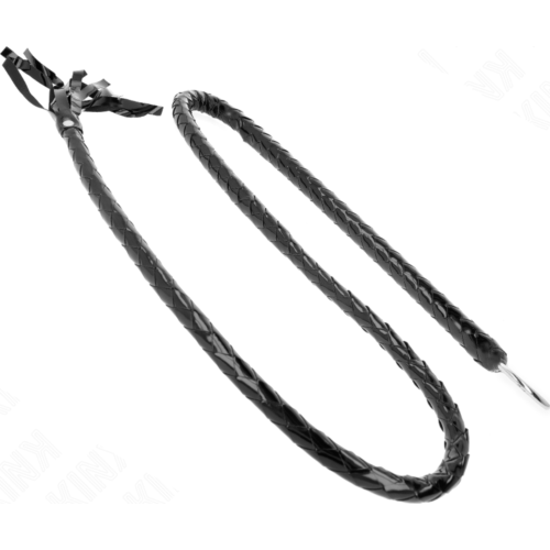 Frusta BDSM KINK PVC Brillante 138 cm