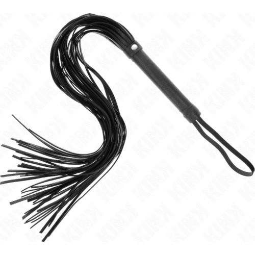 Frusta BDSM KINK 70 cm in vinile per colpi intensi