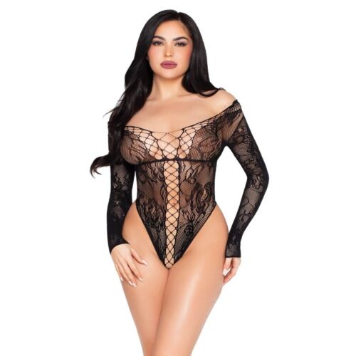 Teddy Leg Avenue Kink 89370 con design corsetto