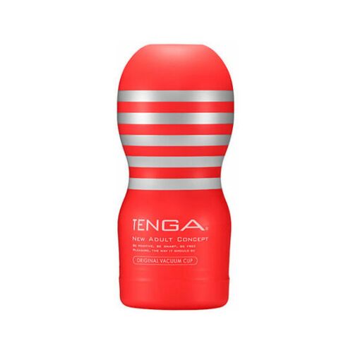 Masturbatore maschile innovativo con intensa suzione - Tenga Original Vacuum Cup