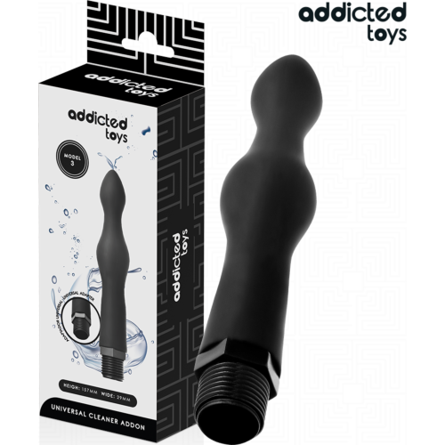 Ducha Anal Addicted Toys Modello 3 con Adattatore Universale