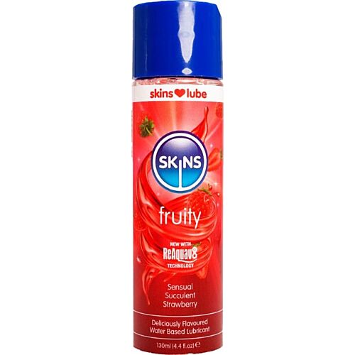 Lubrificante fruttato SKINS Fragola 130 ml