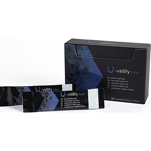Lubrificante 500COSMETICS U-VIRILITY con Effetto Freddo