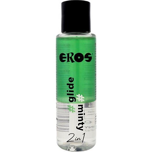 Lubrificante EROS 2 IN 1 Glide Minty a base di silicone