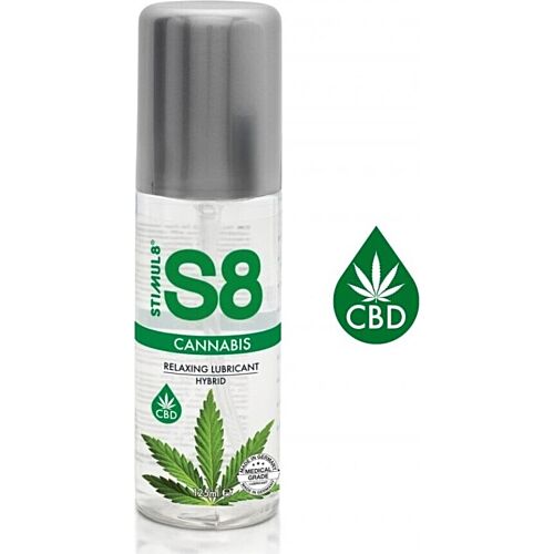 Lubrificante ibrido alla cannabis STIMUL8 S8 125 ml