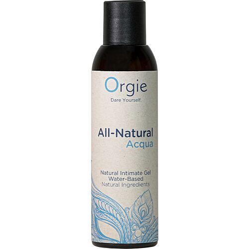 Lubrificante a base acqua Orgie ALL-NATURAL ACQUA