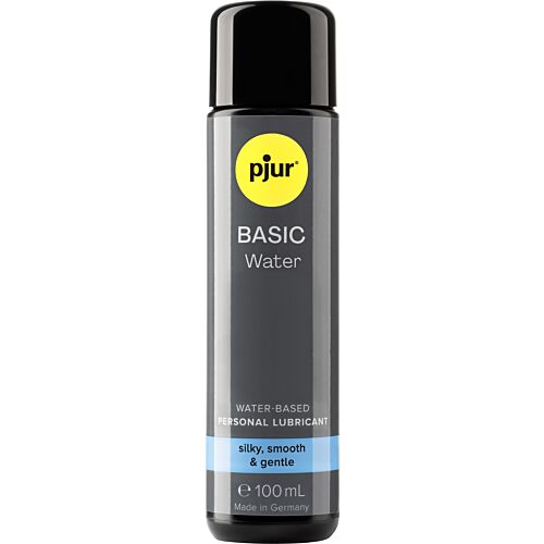 Lubrificante Pjur Basic Waterbased 100 ml per pelle idratata