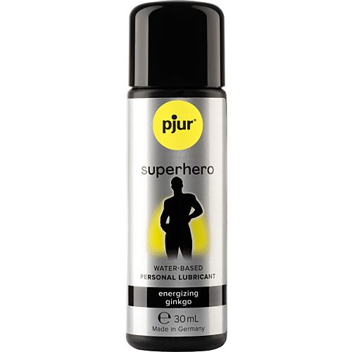 Lubrificante Pjur Superhero Glide 30ml con Ginkgo
