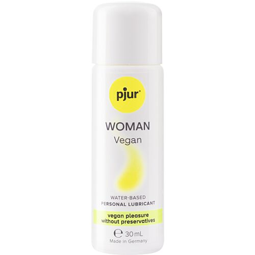 Lubrificante Pjur Woman Vegan 30 ml con ingredienti vegani