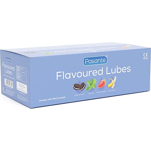 Lubrificanti Aromatizzati Pasante - Scatola 144 Monodosi