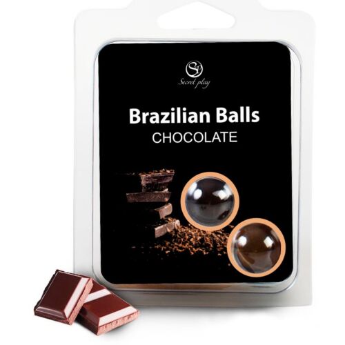 Lubrificante Secretplay Brazilian Balls cioccolato