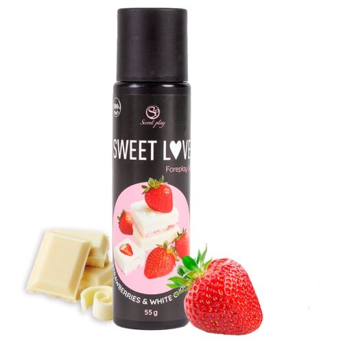 Lubrificante Secretplay Gel Sweet Love Fragola e Cioccolato