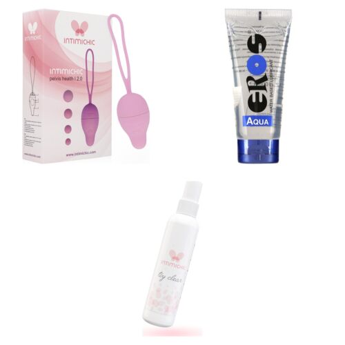 Kit per il pavimento pelvico con palline di Kegel a peso progressivo